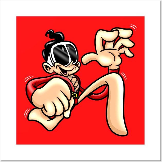 Plastic Man Wall Art by BeefcakeBoss